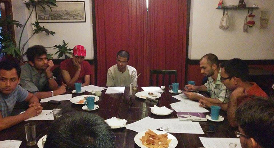 Participants discussing on 'Inequality as a drag'